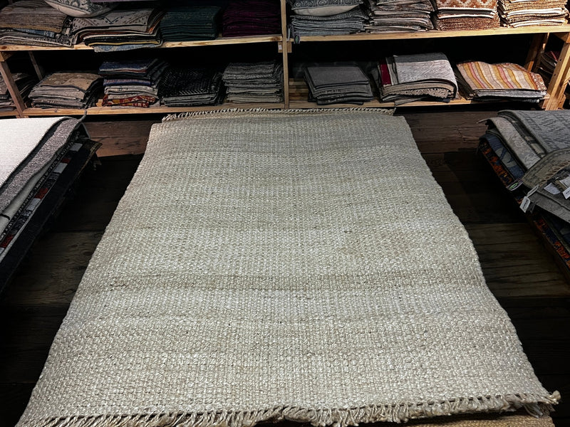 Jim White Handwoven Jute Durrie Rug | Banana Manor Rug Company