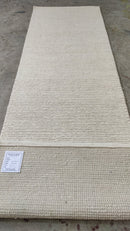 Jo Handwoven White Soumak Rug (Multiple Sizes) | Banana Manor Rug Company