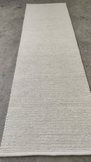 Jo Handwoven White Soumak Rug (Multiple Sizes) | Banana Manor Rug Company