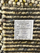Joanna Baillie Handwoven Wool Durrie Natural Loop 6x9 | Banana Manor Rug Factory Outlet