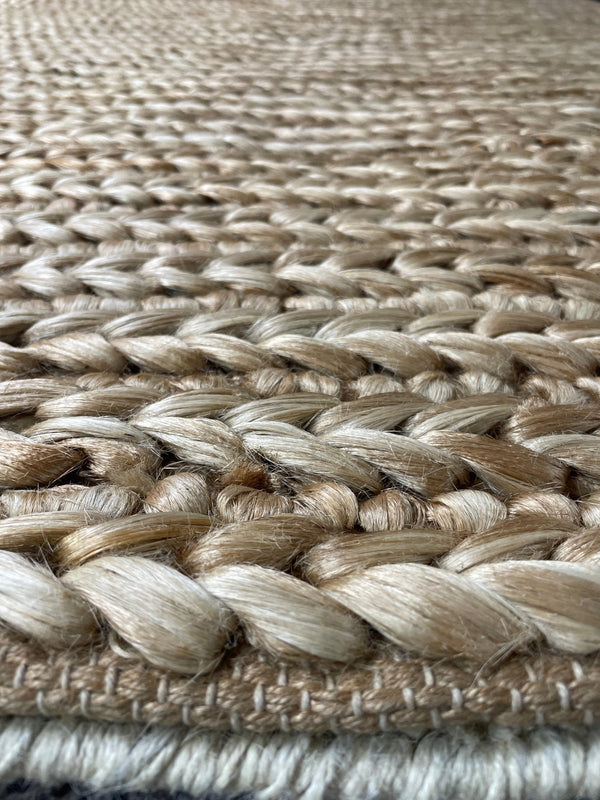 Joanna Pettet 6.3X8.9 Natural Jute Rug | Banana Manor Rug Company