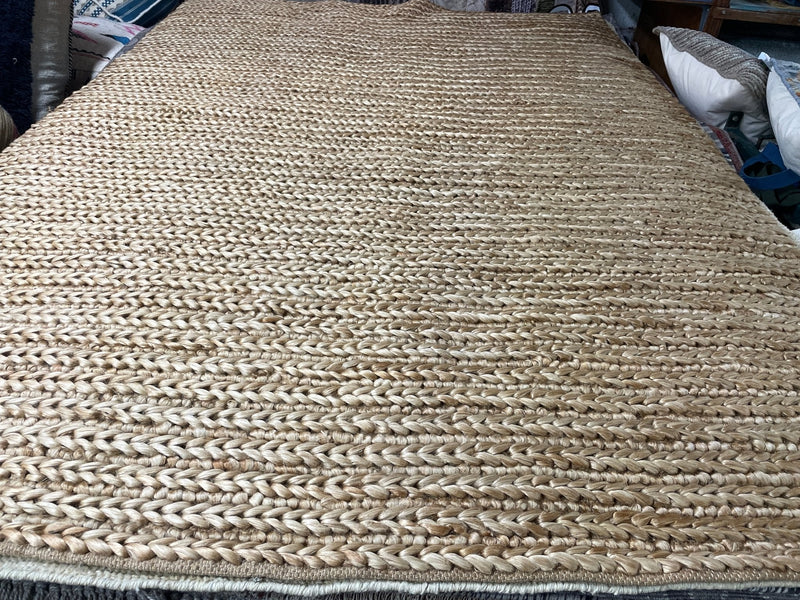 Joanna Pettet 6.3X8.9 Natural Jute Rug | Banana Manor Rug Company