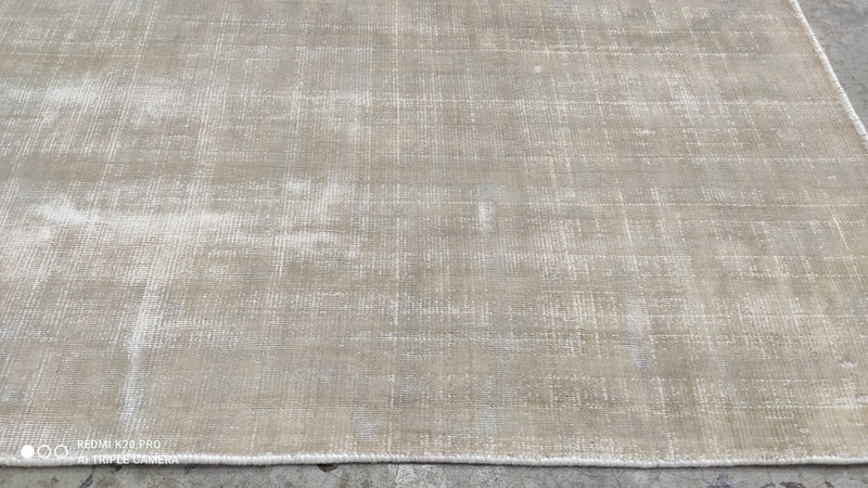 Johnny Doe 2.9x6/2.9x11.9/4x6/5.3x7.6 Beige Tip Sheared Handwoven Viscose Rug | Banana Manor Rug Company