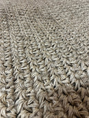 Jon & Vinny 6.3x6.3 Handwoven Natural Sisal Durrie Rug | Banana Manor Rug Factory Outlet