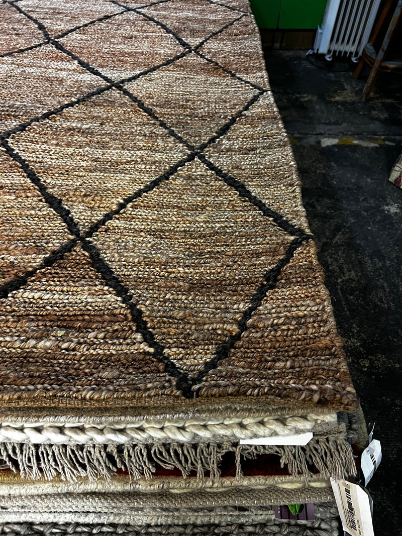 Kai 6.9x9.6 Handwoven Modern Jute Rug | Banana Manor Rug Factory Outlet