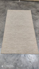 Karpis 2.9x5 Beige Durrie Rug | Banana Manor Rug Company
