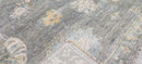 Kelly Hoppen Dark Grey Hand-Knotted Oushak Rug 8x10 | Banana Manor Rug Company
