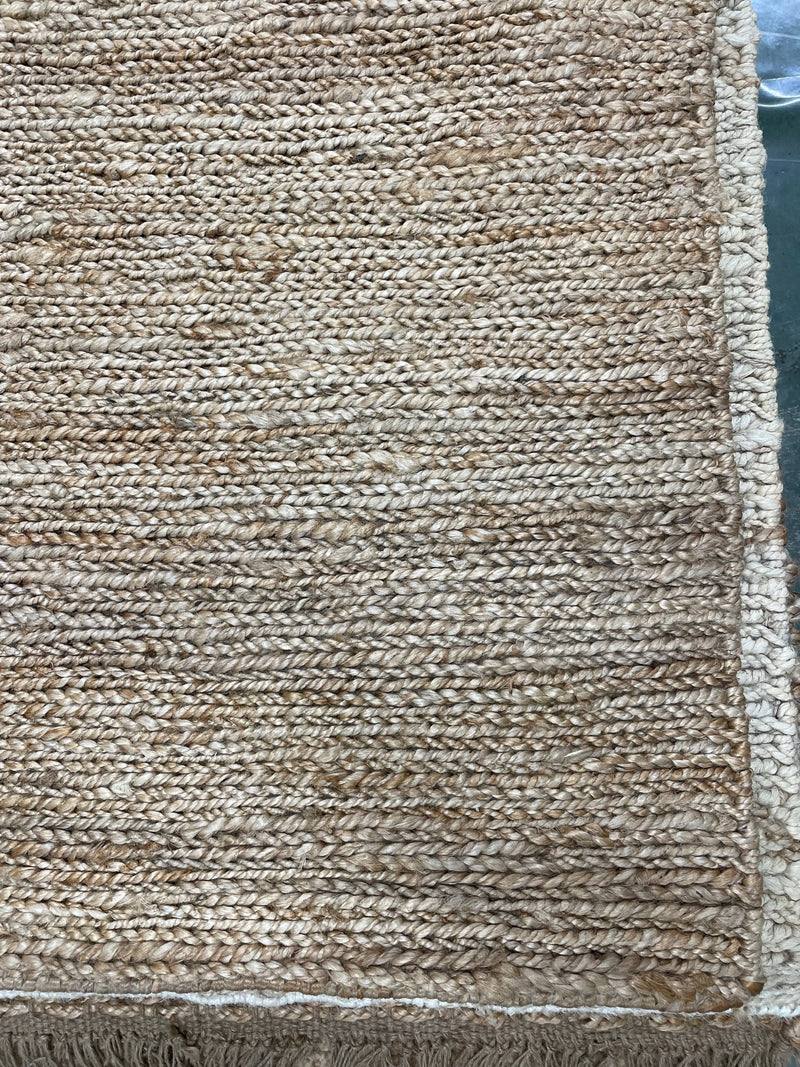 Kelly Leak 9x12 Handwoven Jute Soumak | Banana Manor Rug Company