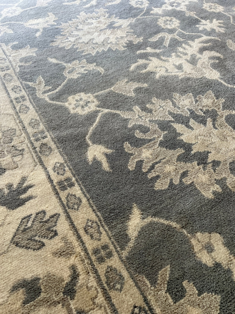 Kim Hand-Knotted 9x12 Oushak | Banana Manor Rug Company