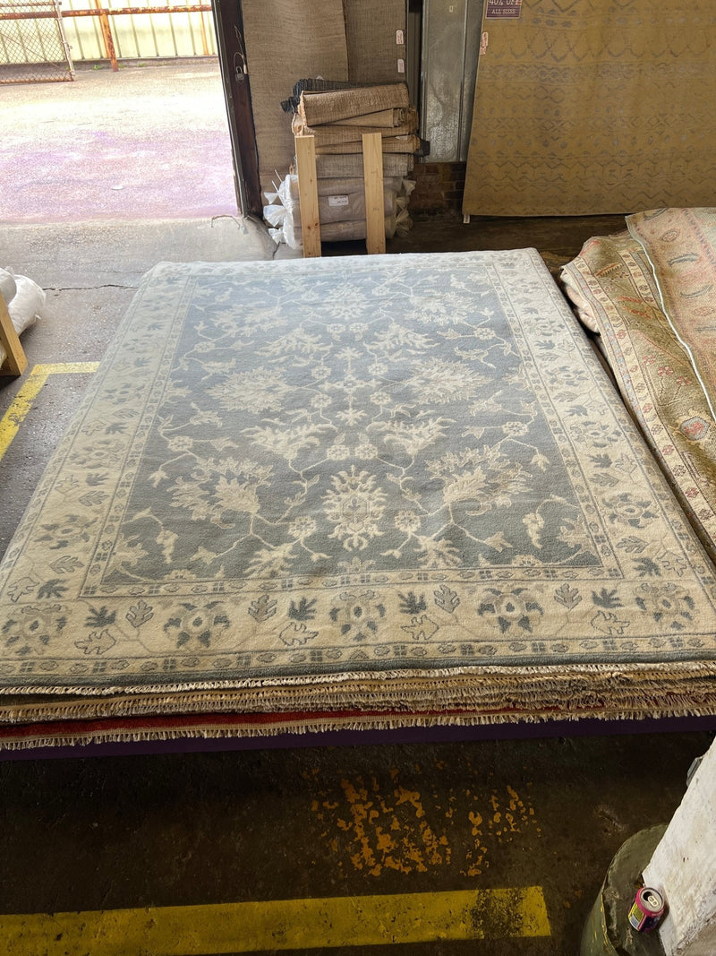 Kim Hand-Knotted 9x12 Oushak | Banana Manor Rug Company