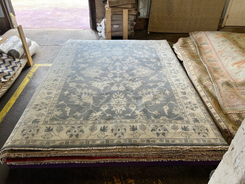 Kim Hand-Knotted 9x12 Oushak | Banana Manor Rug Company