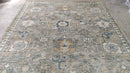 Kinsley 8x10 Grey and Silver Hand-Knotted Oushak Rug | Banana Manor Rug Company