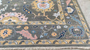 Kirsten Heiberg 9x12 Grey Hand-Knotted Oushak Rug | Banana Manor Rug Company