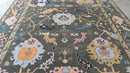 Kirsten Heiberg 9x12 Grey Hand-Knotted Oushak Rug | Banana Manor Rug Company