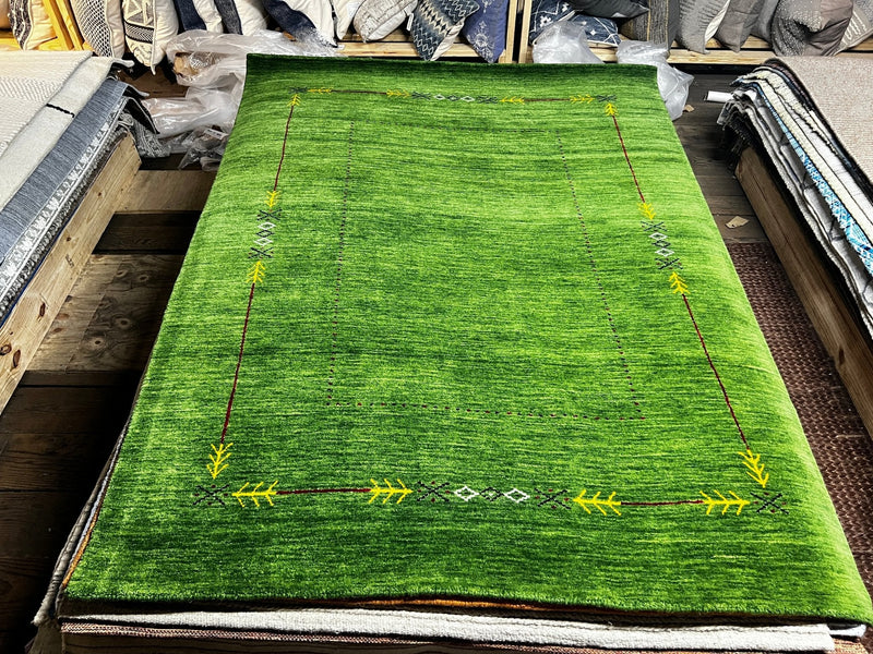 Kramer Green Handwoven Rug (Multiple Sizes) | Banana Manor Rug Company