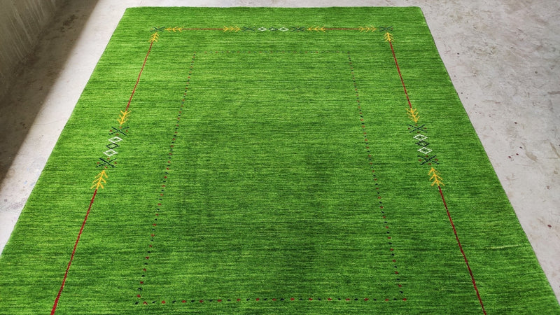 Kramer Green Handwoven Rug (Multiple Sizes) | Banana Manor Rug Company