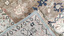 Lachlan 7.3x10 Light Blue and Beige Oushak Rug | Banana Manor Rug Company