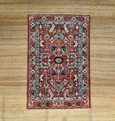 Lala Kent 4x6 Red Hand-Knotted Oushak Rug | Banana Manor Rug Factory Outlet