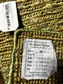 Lana Turner 2.6x8 Aqua Handwoven Soumak Runner | Banana Manor Rug Company