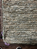 Lana Turner 2.6x8 Aqua Handwoven Soumak Runner | Banana Manor Rug Company