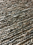 Lana Turner 2.6x8 Aqua Handwoven Soumak Runner | Banana Manor Rug Company