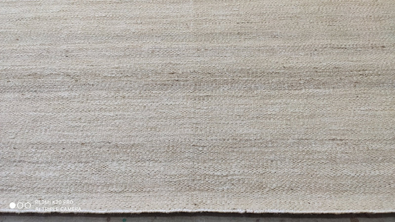 Langer Wanger 8.3x10 Handwoven Bleached White Jute Rug | Banana Manor Rug Company