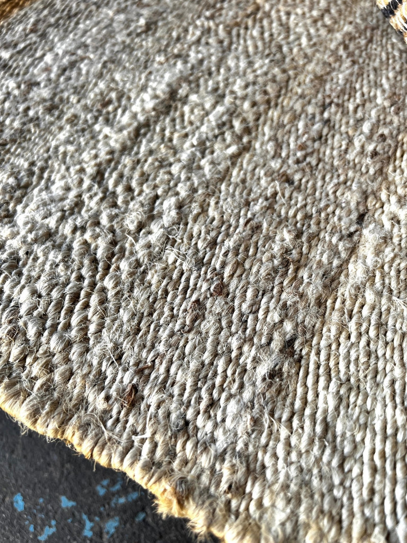 Langer Wanger 8.3x10 Handwoven Bleached White Jute Rug | Banana Manor Rug Company