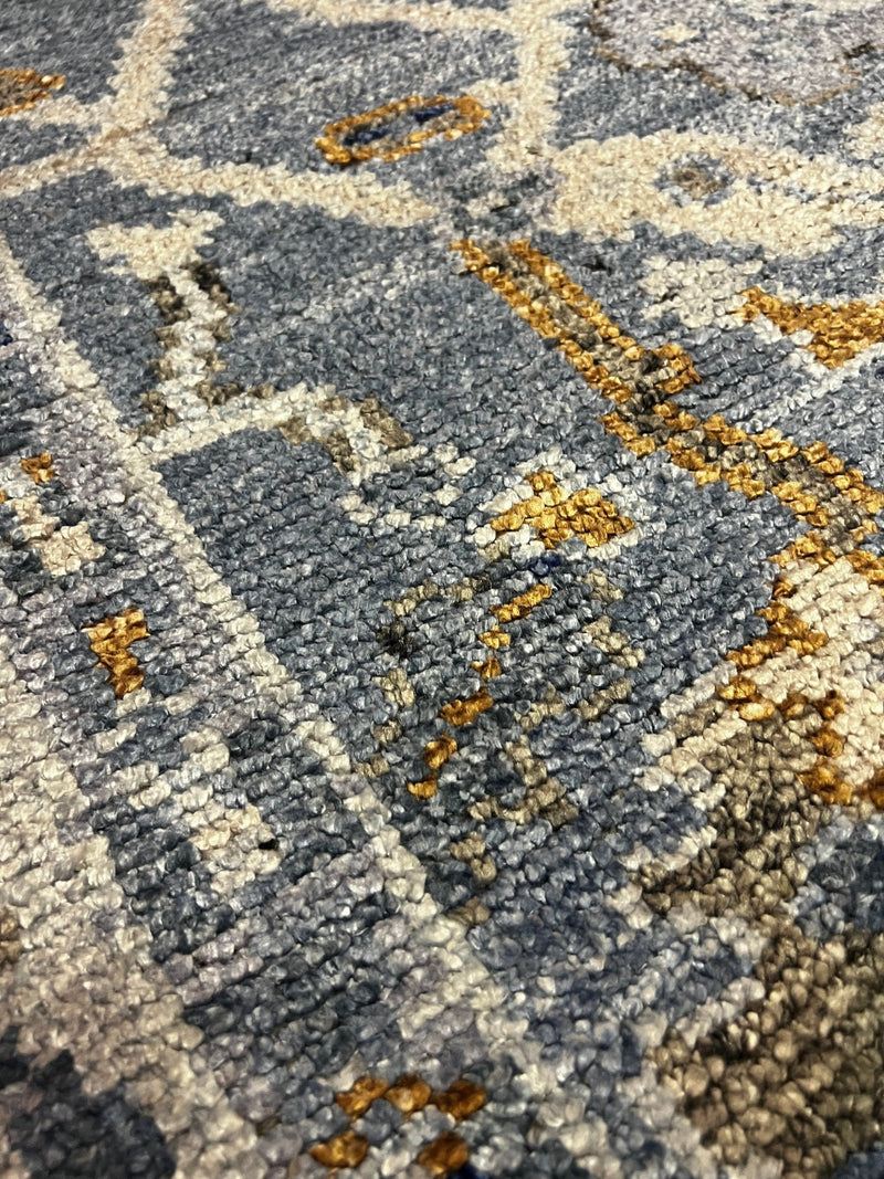 Lara + Chuck 4x6 Hand-Knotted Oushak Rug | Banana Manor Rug Company