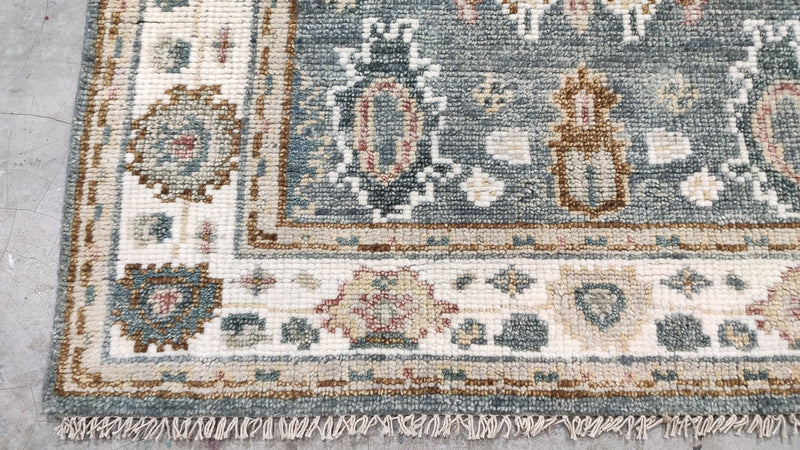 Lara + Chuck 4x6 Hand-Knotted Oushak Rug | Banana Manor Rug Company