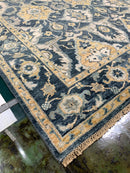 Lars 8x10 Hand-Knotted Oushak | Banana Manor Rug Company