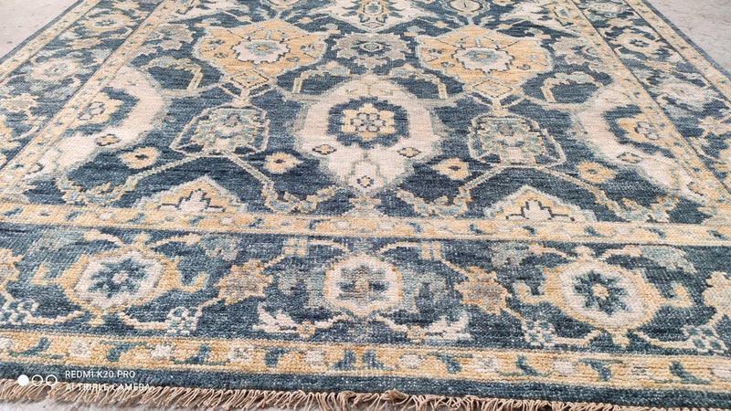 Lars 8x10 Hand-Knotted Oushak | Banana Manor Rug Company