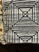 Laslo 9.3x12 Hand-Knotted Modern Black & White Rug | Banana Manor Rug Factory Outlet