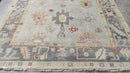 Laurel 8x10 Hand-Knotted Grey Oushak Rug | Banana Manor Rug Company