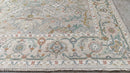 Leon 9x12 Light Green Hand-Knotted Oushak Rug | Banana Manor Rug Company