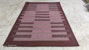 Leonard Pinth-Garnell Handwoven 4x6 Durrie Rug | Banana Manor Rug Company