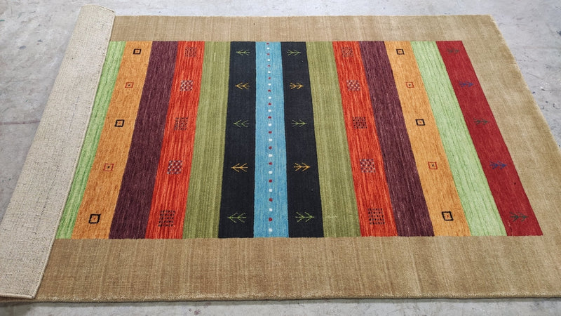 Leonardo 5x7/5x8 Handwoven Gabbeh Rugs (Assorted Styles) | Banana Manor Rug Company