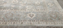 Leslie Caron 12x15 Grey and Silver Hand-Knotted Oushak Rug | Banana Manor Rug Company