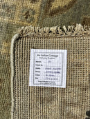 Leslie Caron 12x15 Grey and Silver Hand-Knotted Oushak Rug | Banana Manor Rug Company