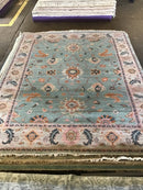 Libby 8x10 Hand Knotted Oushak | Banana Manor Rug Company