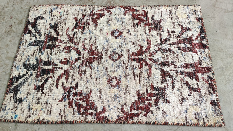 Lil' Dickie 2x3 Assorted Hand-Knotted Sari Silk Rugs | Banana Manor Rug Company