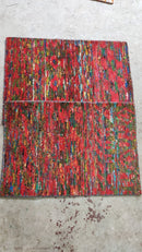 Lil' Dickie 2x3 Assorted Hand-Knotted Sari Silk Rugs | Banana Manor Rug Company