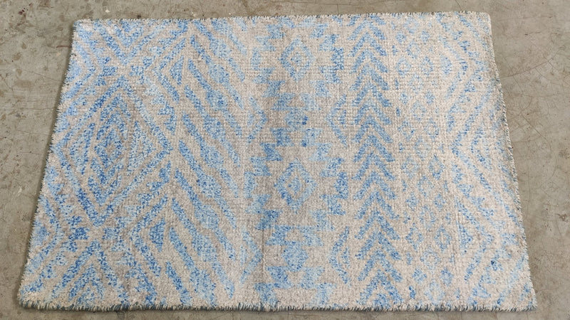 Lil' Dickie 2x3 Assorted Hand-Knotted Sari Silk Rugs | Banana Manor Rug Company