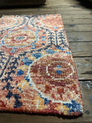 Lil' Dickie 2x3 Assorted Hand-Knotted Sari Silk Rugs | Banana Manor Rug Factory Outlet