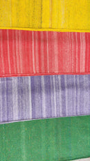 Lil' Kims 2x3 (Assorted Colors) Handwoven Sari Silk Durrie Rugs | Banana Manor Rug Company