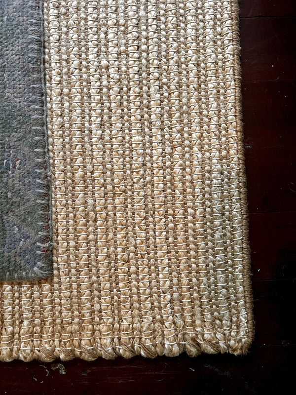 Lilli Von Shtupp 5.3x7.6 Handwoven Natural Jute Rug | Banana Manor Rug Company