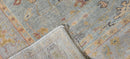 Lillian Müller 8x10 Grey and Beige Hand-Knotted Oushak Rug | Banana Manor Rug Company