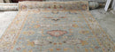 Lillian Müller 8x10 Grey and Beige Hand-Knotted Oushak Rug | Banana Manor Rug Company