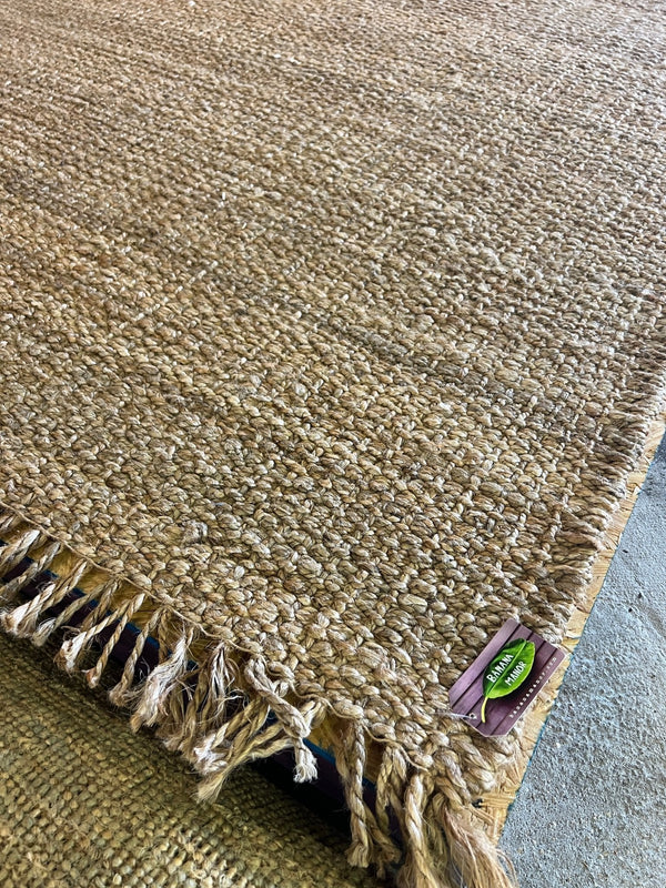 Lilo 9.6x12 Natural Handwoven Hemp Rug | Banana Manor Rug Company