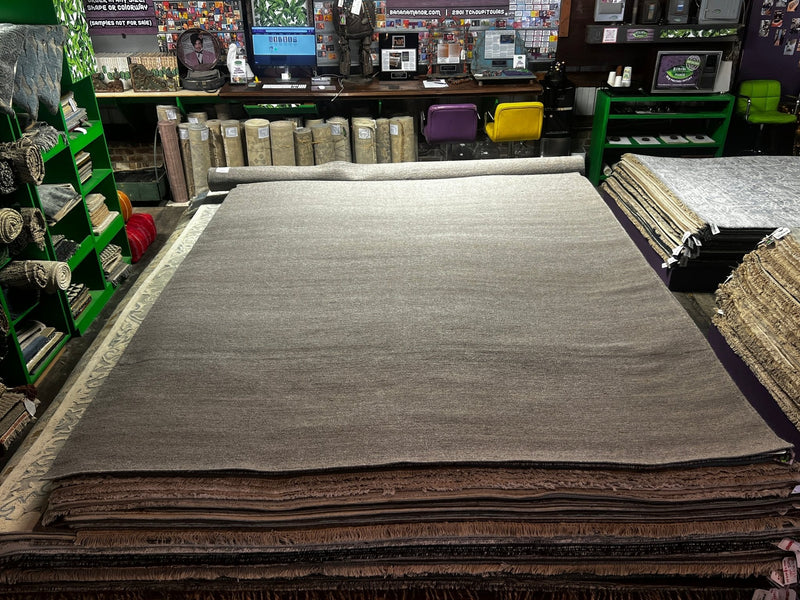 Linus Jackson Grey Handwoven Pet Yarn Durrie Rug (Multiple Sizes & Styles) | Banana Manor Rug Factory Outlet