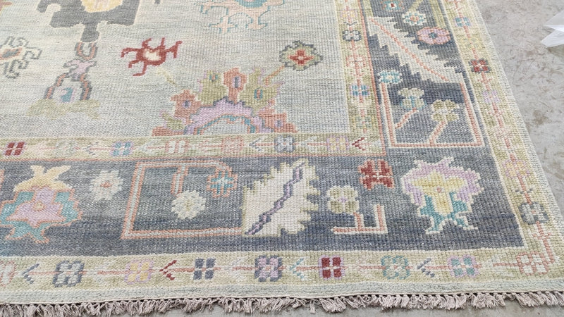 Lisa 8x10 Hand-Knotted Custom Oushak | Banana Manor Rug Company